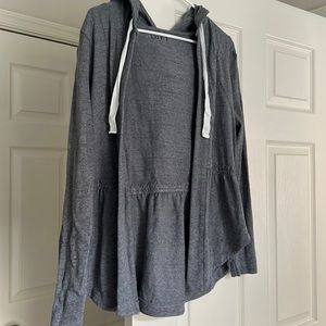 Loft Open Peplum Cardigan